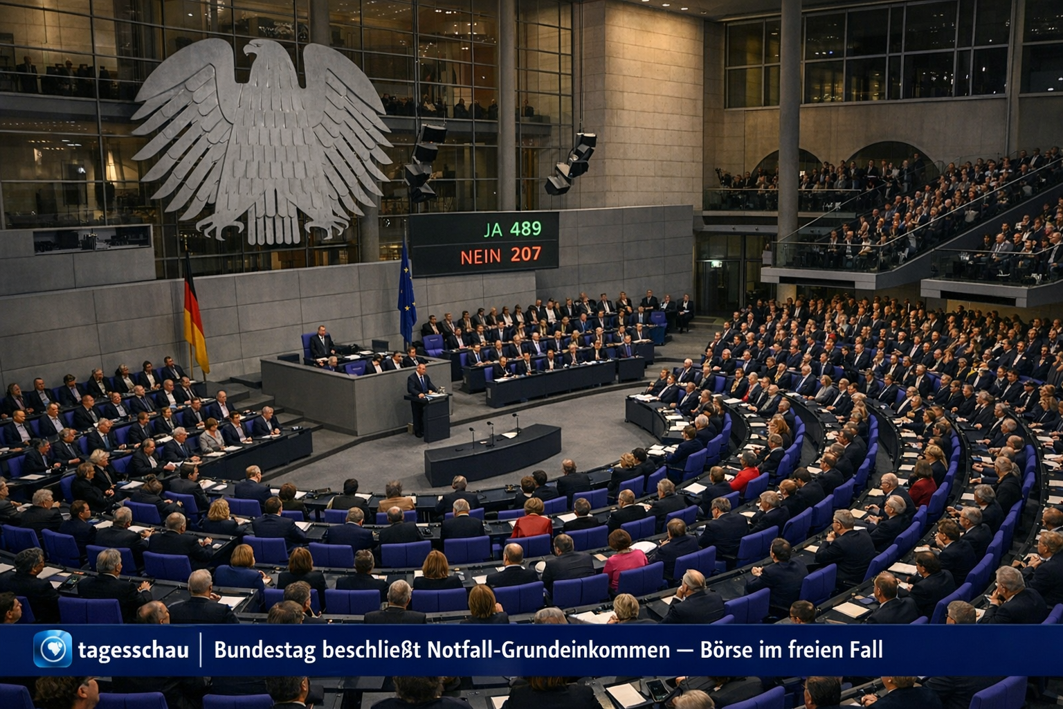 Bundestag emergency vote