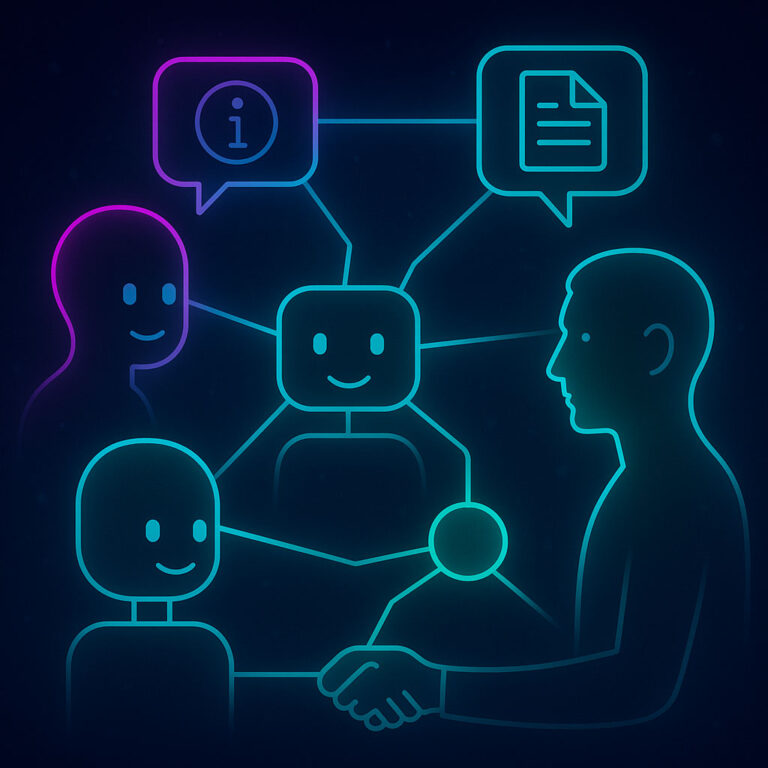 Amaiko Buddies teilen Wissen abteilungsübergreifend – Cross-Agent Collaboration